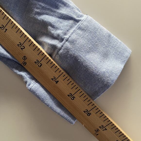 Five Four Los Angeles Shirt Men XL Blue Button Long Sleeve Lightweight Preppy - Picture 5 of 8